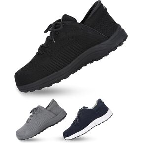 ZEBA Men's Hands Free Slip on Husky Walking Sneakers in Saudi Arabia