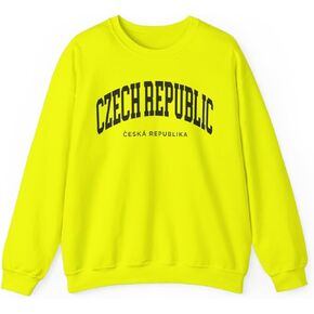 Czech Republic Adult Unisex Crewneck Sweatshirt in Saudi Arabia