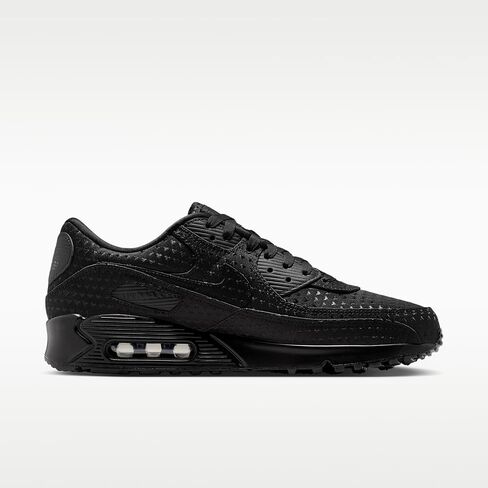 حذاء Nike Air Max 90 Premium Valentine’s Day للرجال (أسود/أحمر جامعي/أسود) in Kuwait