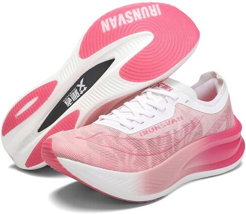 Carbon Plate Marathon Running Racing Shoes Men Professional Stable Supp ort Shock-Relief Ultra-Light Rebound Sneakers ﻿ in Kuwait