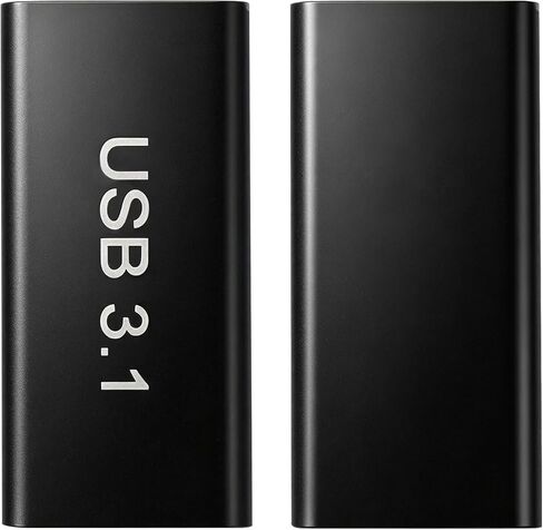 Rexus USB أنثى إلى محول أنثى USB C [2 حزمة] ، شحن سريع 100 واط ، ناقل حركة بيانات عالي السرعة 10 جيجابايت ، محول النوع C للكمبيوتر المحمول ، والهاتف الذكي المتوافق مع iOS ، Android (U31_FA2FC) in Kuwait