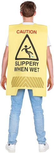 Orion Costumes Wet Floor Sign Adult Costume | One Size in Kuwait