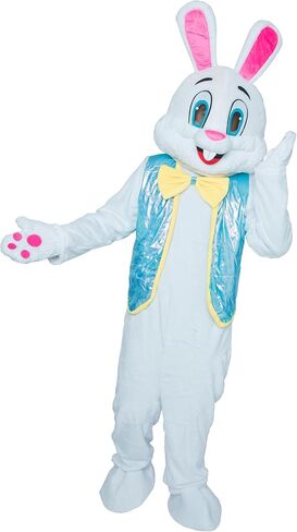 Easter Bunny Rabbit Mascot Costume Adult Cosplay Party Clothing Halloween Costume in Saudi Arabia