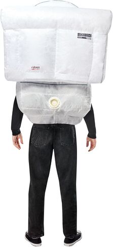 Rubies Skibidi Toilet: Skibidi Toilet Inflatable Costume for Adults, Men's One Size in Kuwait