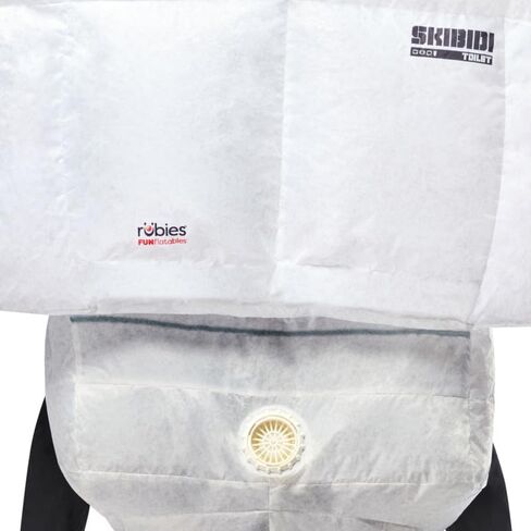 Rubies Skibidi Toilet: Skibidi Toilet Inflatable Costume for Adults, Men's One Size in Kuwait