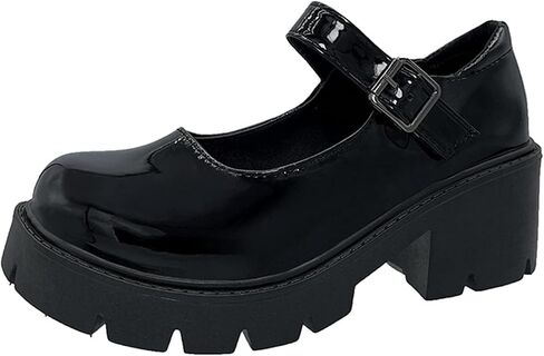 Women's Oxfords Shoes Mary Jane Shoes Gothic School Uniform Pumps Party Dress Shoes for Girl and Women in Saudi Arabia