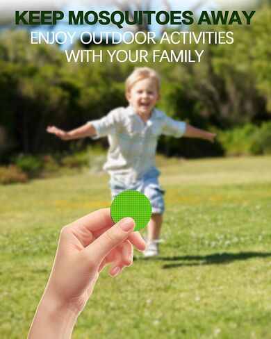 150 Pack Mosquito Repellent Stickers with 2 Mosquito Repellent Bracelets, Individually Wrapped Mosquitoes Bracelets Stickers for Fishing Camping Swimming Outdoor Indoor, Deet Free in Saudi Arabia