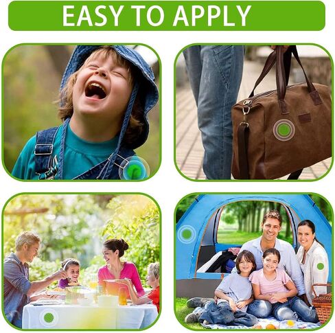 150 Pack Mosquito Repellent Stickers with 2 Mosquito Repellent Bracelets, Individually Wrapped Mosquitoes Bracelets Stickers for Fishing Camping Swimming Outdoor Indoor, Deet Free in Saudi Arabia