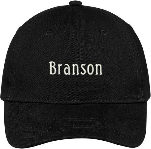 Trendy Apparel Shop Branson City Embroidered Low Profile 100% Cotton Adjustable Cap in Kuwait
