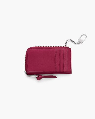 محفظة متعددة بسحاب علوي للنساء من Marc Jacobs The Utility Snapshot (وردي ملمع شفاه) in Kuwait