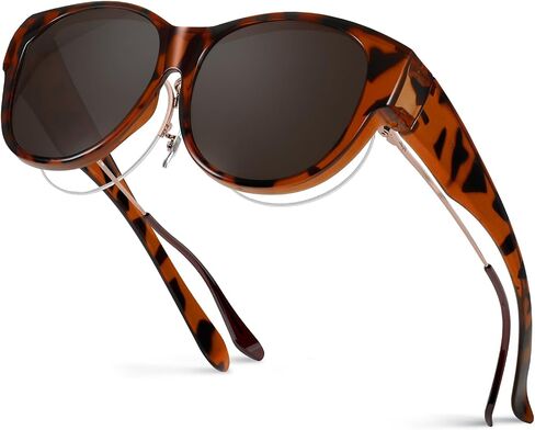 Hifot Polarized Fit Over Glasses Sunglasses for Women Men,Trendy Sunglasses Over Glasses Women Men With UV400 Protection in Saudi Arabia