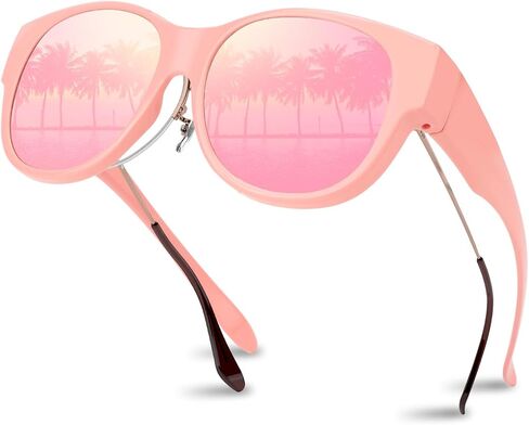 Hifot Polarized Fit Over Glasses Sunglasses for Women Men,Trendy Sunglasses Over Glasses Women Men With UV400 Protection in Saudi Arabia
