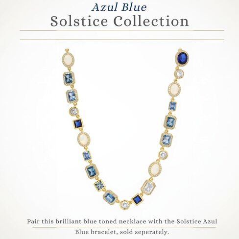 Azul Blue Solstice Necklace (Gold 18") in Saudi Arabia