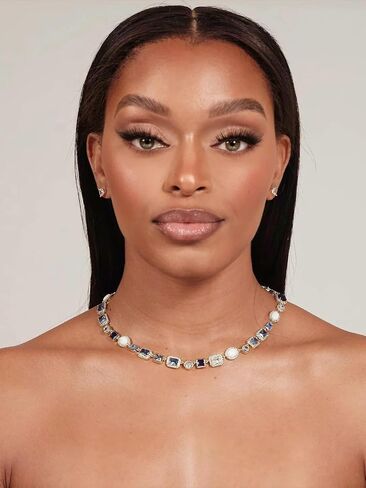 Azul Blue Solstice Necklace (Gold 18") in Saudi Arabia