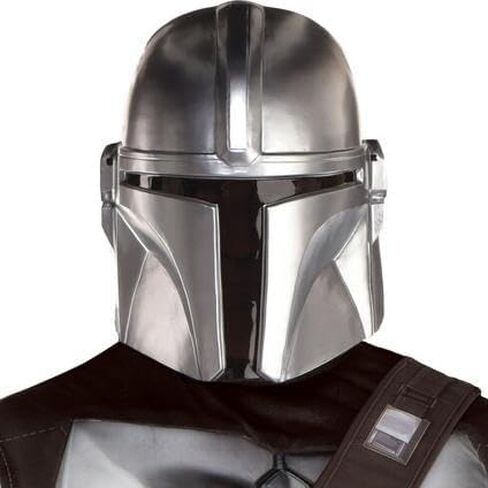Party City Deluxe Mandalorian Costume for Adults, Star Wars: The Mandalorian - Costume Includes Jumpsuit, Cape, Mask & More - Star Wars Costumes for Halloween, Birthday Parties & Themed Events in Kuwait