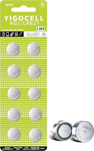 AG1 LR621 SR621SW 364 164 363 Battery 1.5V Button Cell Watch Batteries 10 Pack in Saudi Arabia