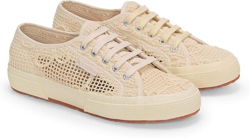 Superga 2750 Net Flower Crochet Unisex Shoes - Stylish Casual Sneakers for Everyday Wear, Comfortable & Durable Footwear in Kuwait