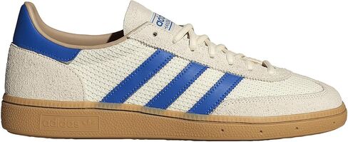 حذاء adidas Handball Spezial للرجال، كريمي أبيض/أزرق/حجر رملي دافئ، مقاس 10.5 in Kuwait