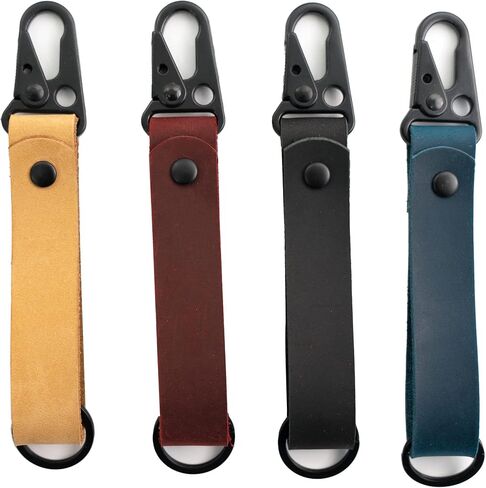 Personalized Coordinate Leather Keychain, Custom Key Fob, Custom Text Keychain, Customized Gifts, Brown, Military, Unisex-Adult in Saudi Arabia