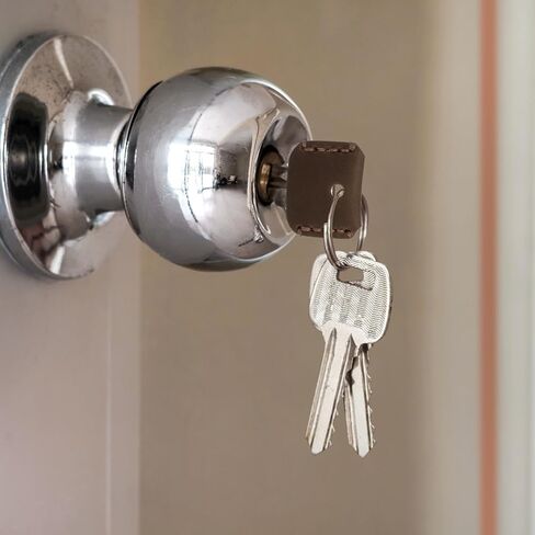 Leather Key Covers Caps - Key Toppers Identifiers Head Sleeves Use for Standard Flat House Office & Apartment in Saudi Arabia