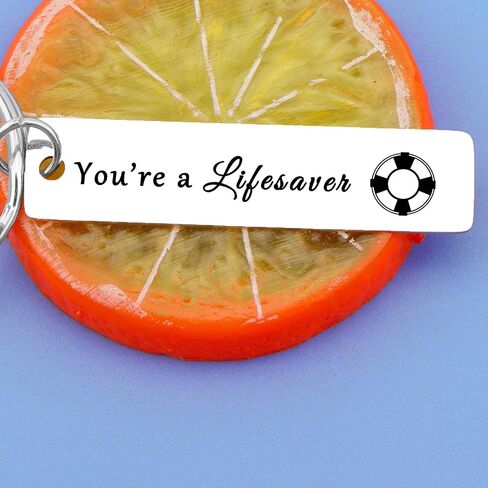 12PCS Lifeguard Gift Keychain Thank You Gift for Lifeguard Keyring Appreciation Present Keychain for Women Men Coach Lifesaver Unique Thank You Work Present Christmas Birthday in Kuwait