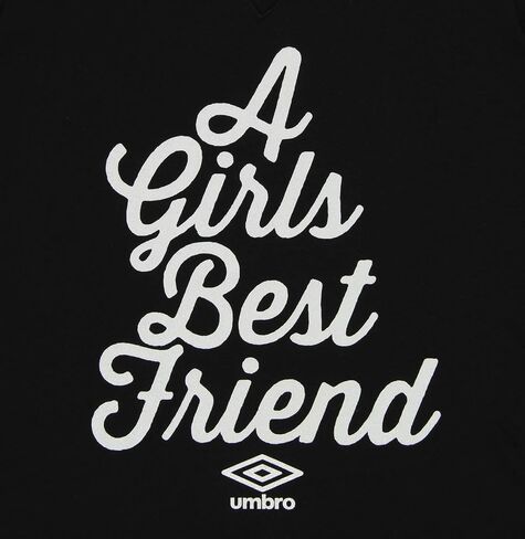 تي شيرت Umbro للسيدات Best Friend Ss أسود/أبيض مقاس S in Kuwait