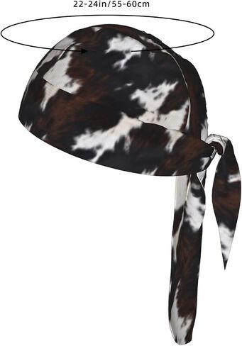 Do Rag Skull Cap Breathable Cycling Cap Adjustable Headscarf Helmet Liner for Men Women in Kuwait