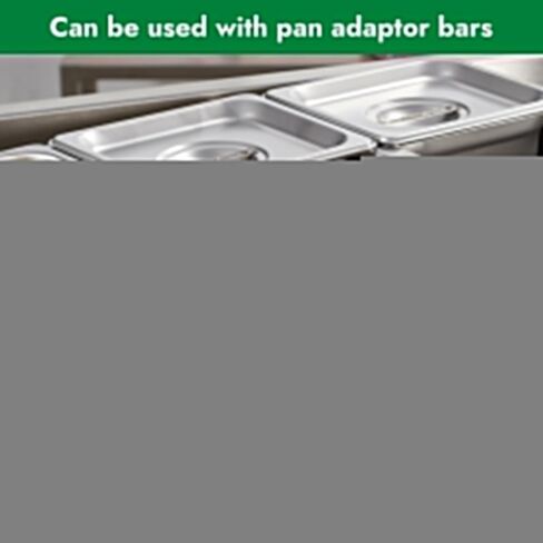 CURTA 6-Inch Deep Spillage Pan, Full Size, Heavy Duty, 18-8 Stainless Steel, NSF Listed, 21" D x 13" W x 5.91" H, 21 Gauge in Kuwait
