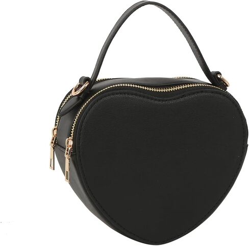 Le Miel Heart Shaped Crossbody Bag for Women – Vegan Leather Top Handle | Cute Heart Purse in Saudi Arabia