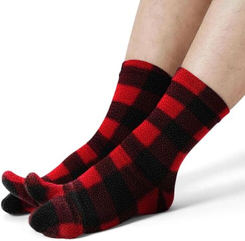 Polar Feet Tabi Socks for Women & Men – Warm Cozy Fleece Split Toe Socks for Sandals, Flip Flops & Japanese Tabi Wear in Saudi Arabia