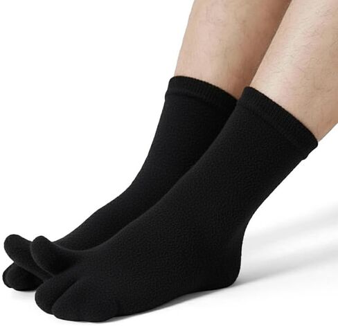 Polar Feet Tabi Socks for Women & Men – Warm Cozy Fleece Split Toe Socks for Sandals, Flip Flops & Japanese Tabi Wear in Saudi Arabia
