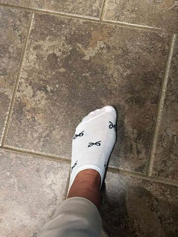 AIBFRID Women’s No Show Socks with Cute Bow – 5 Pairs Low Cut Ankle Socks, Invisible Cotton Blend Socks for Sneakers, Flats & Loafers, Soft Breathable Everyday Socks in Saudi Arabia
