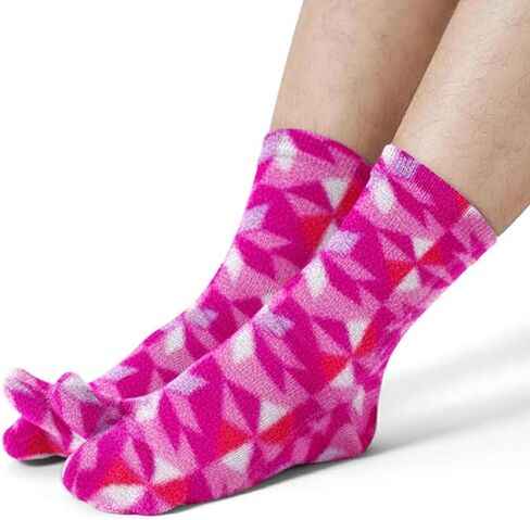 Polar Feet Tabi Socks for Women & Men – Warm Cozy Fleece Split Toe Socks for Sandals, Flip Flops & Japanese Tabi Wear in Saudi Arabia