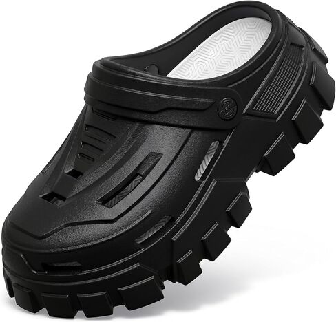 Unisex Classic Perforated Clogs | Arch Support Sandals | Garden Shoes - Lightweight EVA Slip-On Sneakers for Garden, Beach, Quick-Dry Machine Washable Comfort Slides in Saudi Arabia