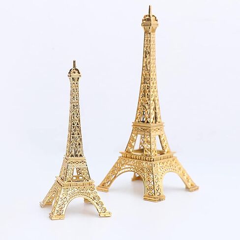 EMVANV Eiffel Tower Model,Paris Eiffel Tower Craft Architecture Model Desktop Home Decoration Art Present for Cake Topper Presents Party and Home Decoration(size:13cm/5.1inch), As Picture Show in Saudi Arabia