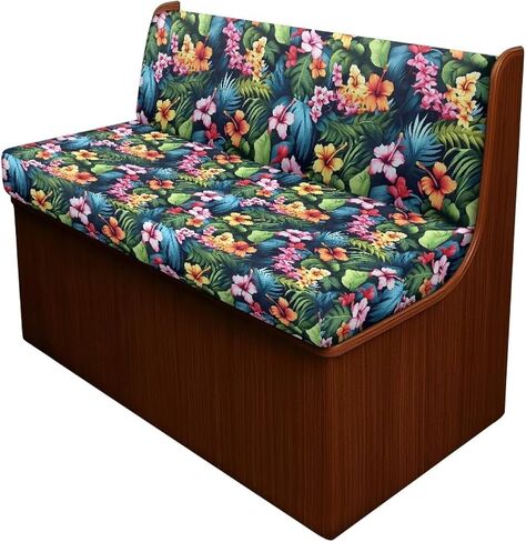 Pink Rose Pattern RV Dinette Sofa Cover 2 Pcs Soft Camper Cushions Slipcovers for Travel Trailer Couch Bench Rectangle Loveseat Protective Cover for RV Accessories in Saudi Arabia