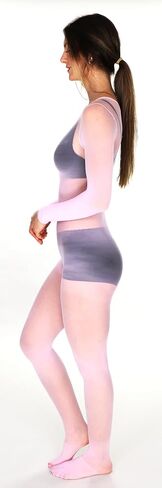Mona's Choice Microfiber Light Weight High Stretch Plus Size Tall Bodystocking/Mens Bodystocking/Thin Baselayer in Saudi Arabia