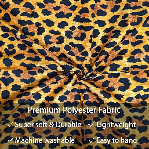 SparkLia Boho Leopard Print Tapestry, Aesthetic Cheetah Print Wall Hanging for Bedroom Living Room Dorm Decor - 51.2" x 59.1" in Kuwait
