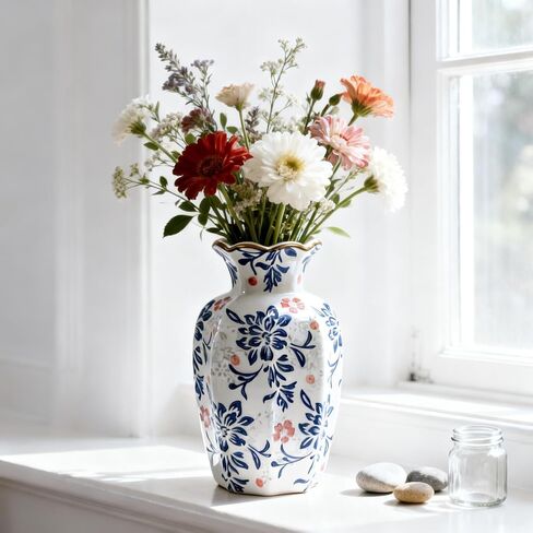 Book-Shaped Decorative Planter Pot - Unique Plant Vase & Bookshelf Desktop Office Decor for Book Lovers|Ceramic Planter with Drainage| Gift for Plant Lovers, Home Decor Enthusiasts in Saudi Arabia