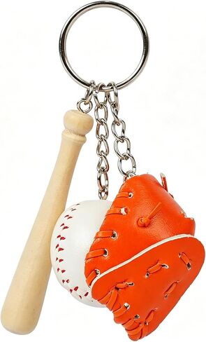 Mini Cute Soccer Keychain Bowling Keychain Tennis Keychain Baseball Keychain for Men Women Boys Girls Gifts in Kuwait