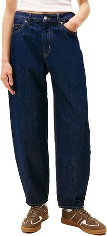 Tommy Jeans Women's Jeanie High Rise Tapered Balloon Jeans in Saudi Arabia