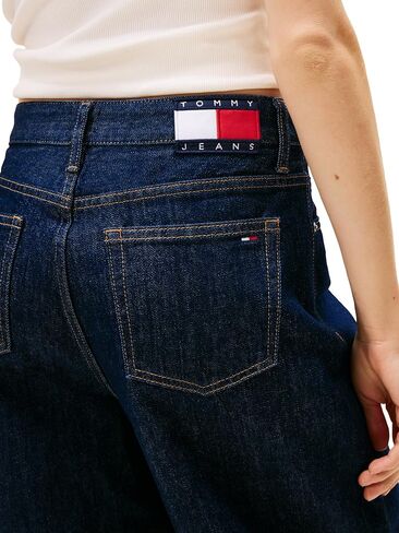 Tommy Jeans Women's Jeanie High Rise Tapered Balloon Jeans in Saudi Arabia