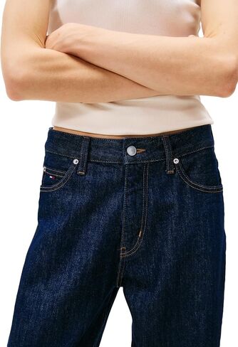 Tommy Jeans Women's Jeanie High Rise Tapered Balloon Jeans in Saudi Arabia