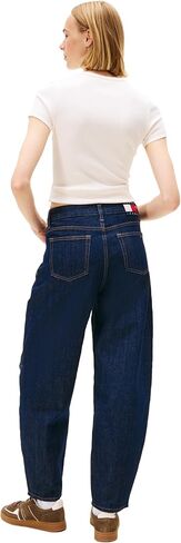 Tommy Jeans Women's Jeanie High Rise Tapered Balloon Jeans in Saudi Arabia