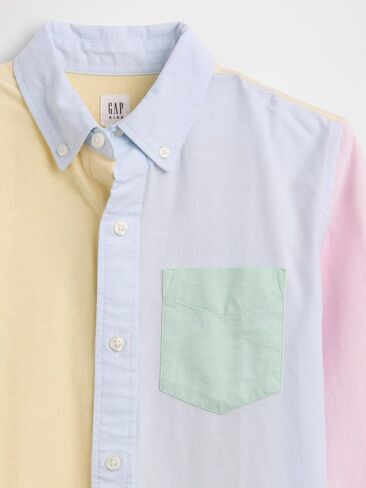 GAP Boys' Long Sleeve Novelty Oxford in Saudi Arabia