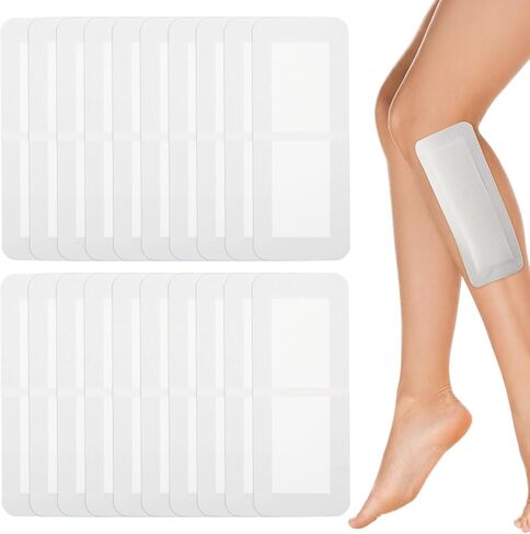 20 PCS Island Dressing 4x10 Inch, Bordered Gauze Wound Bandages, Large Adhesive Bandages, Sterile Bandages for Wound Care, Large Wound Bandages with Adhesive for Various Wounds in Saudi Arabia