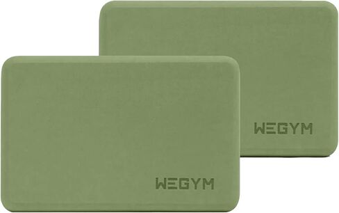 Yoga blocks with Anti-Slip, Comfortable Grip, Sturdy Sides for Secure Workouts at Home, for Yoga, and Pilate Training in Kuwait