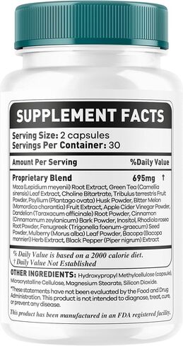 Glyco Restore Capsules - Official GlycoRestore Pills Advanced Support for Maximum Strength, All Natural Ingredients Premium Vitamins for Overal Health & Wellness, 60 Capsules for 1 Month in Saudi Arabia