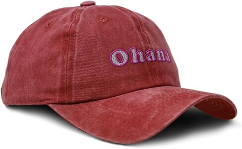 Speedy Pros Soft Washed Baseball Cap Ohana Cotton Dad Hats for Men & Women in Kuwait