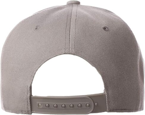 قبعة Snapback كلاسيكية مخصصة بأحرف أولية من A إلى Z، قبعة رمادية فاتحة وأبيض وأسود in Kuwait